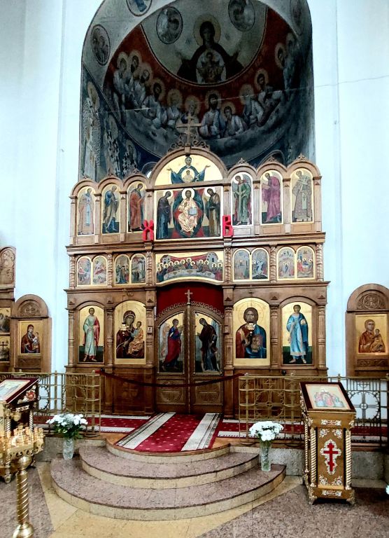 Церковь Воскресения Христова в Зелёном Луге, Минск (Минск, город, Беларусь, Минская область). интерьер и убранство, Иконостас