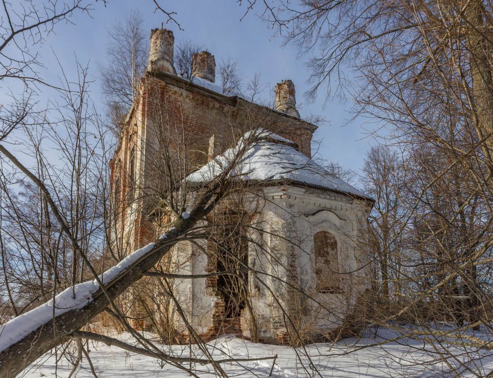 Оносово. Церковь Рождества Пресвятой Богородицы. фасады, Восточный фасад