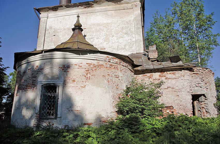 Церковь Покрова Пресвятой Богородицы, Сера (Мышкинский район, Ярославская область). архитектурные детали