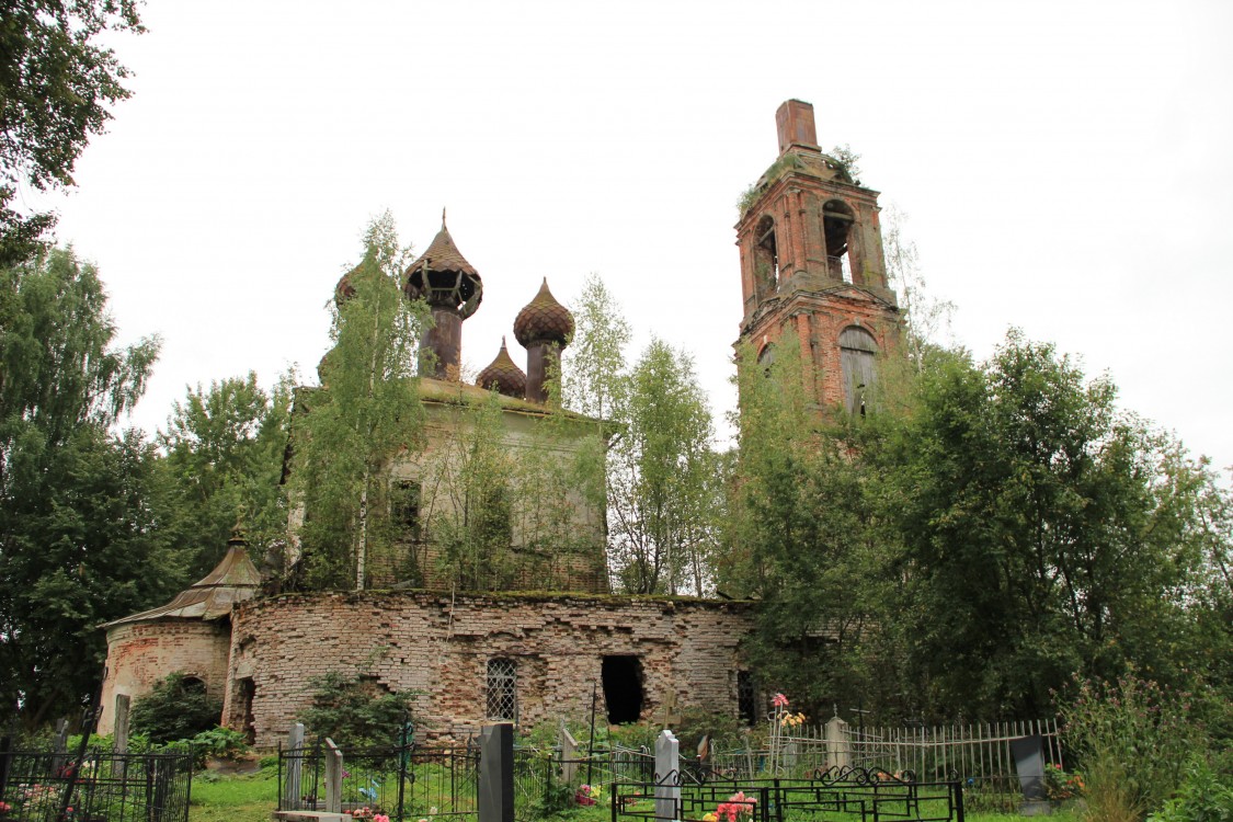 Церковь Покрова Пресвятой Богородицы, Сера (Мышкинский район, Ярославская область). фасады