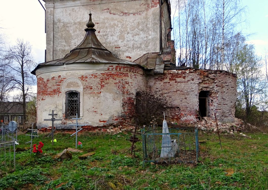 Церковь Покрова Пресвятой Богородицы, Сера (Мышкинский район, Ярославская область). архитектурные детали