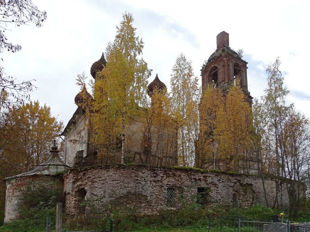 Церковь Покрова Пресвятой Богородицы, Сера (Мышкинский район, Ярославская область). фасады