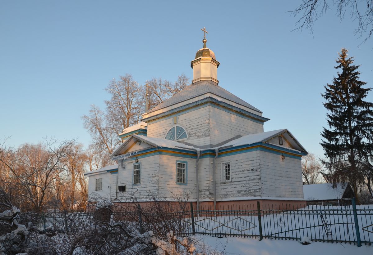 фасады. Церковь Иоанна Богослова, Чопово (Почепский район, Брянская область)