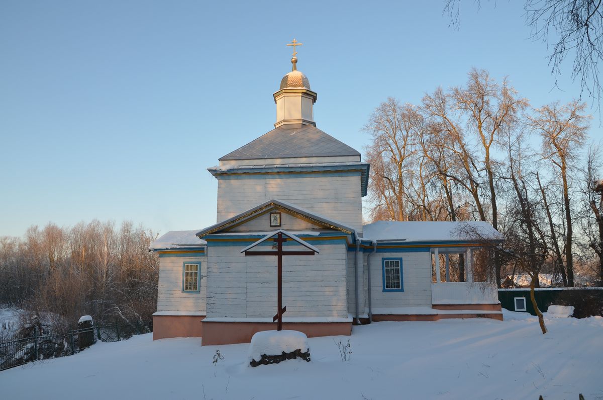 фасады. Церковь Иоанна Богослова, Чопово (Почепский район, Брянская область)