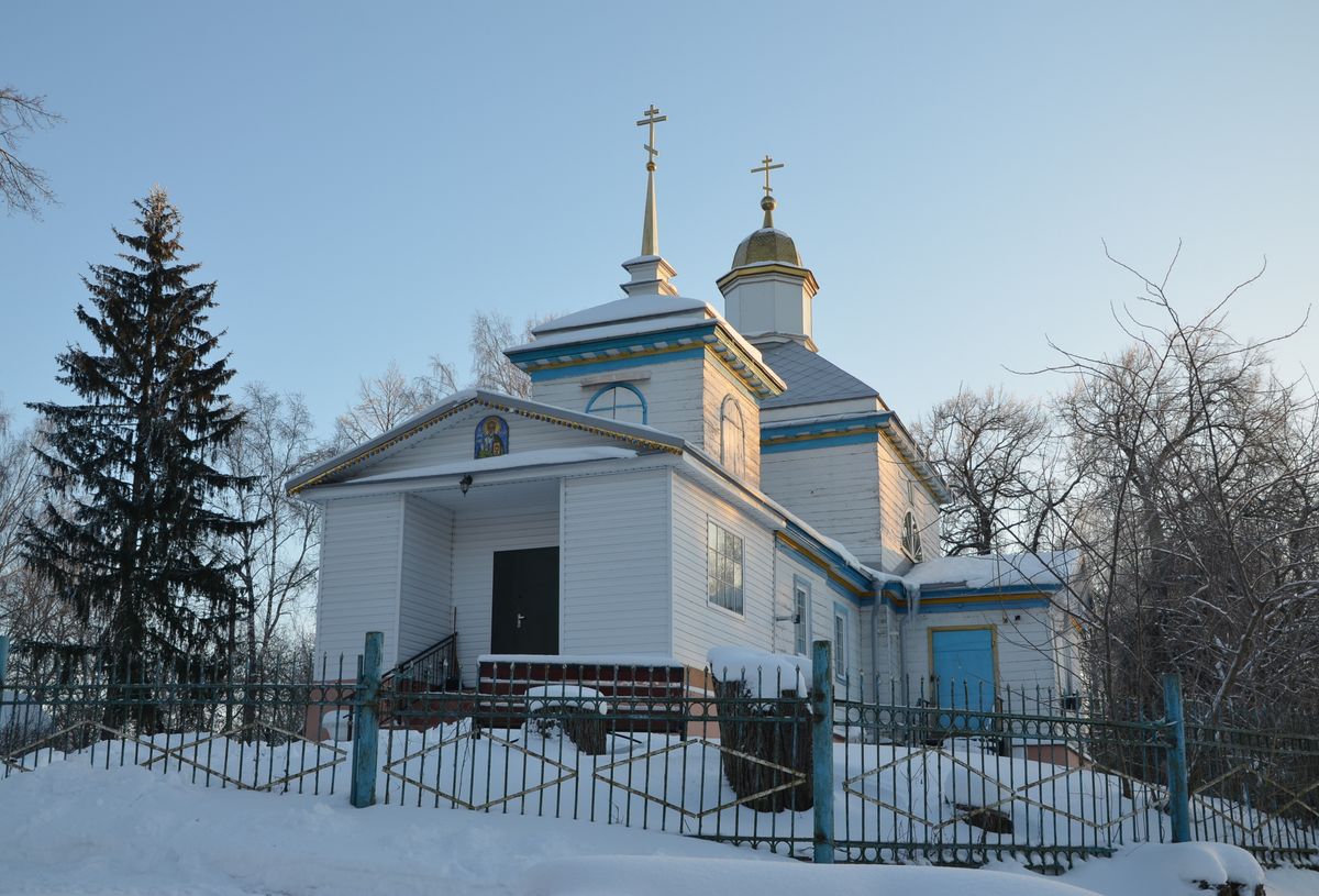 фасады. Церковь Иоанна Богослова, Чопово (Почепский район, Брянская область)