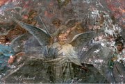 Церковь Казанской иконы Божией Матери, фрагмент росписи храма<br>, Герцино, Большесельский район, Ярославская область