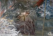 Церковь Казанской иконы Божией Матери, фрагмент росписи храма<br>, Герцино, Большесельский район, Ярославская область