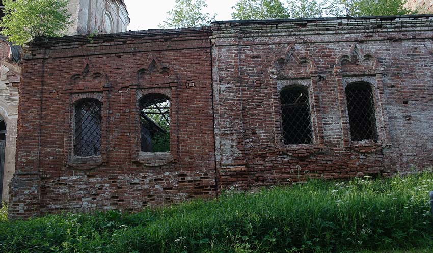 Церковь Казанской иконы Божией Матери, Герцино (Большесельский район, Ярославская область). фасады