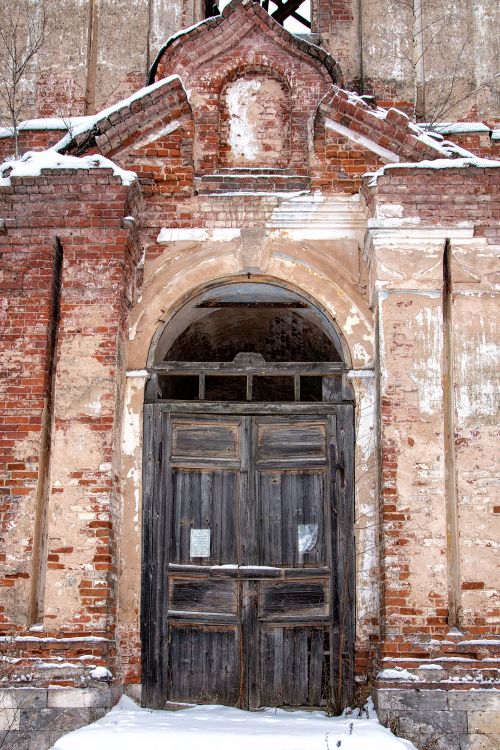Церковь Казанской иконы Божией Матери, Герцино (Большесельский район, Ярославская область). архитектурные детали