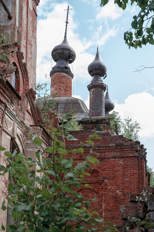 Церковь Казанской иконы Божией Матери, Герцино (Большесельский район, Ярославская область). фасады