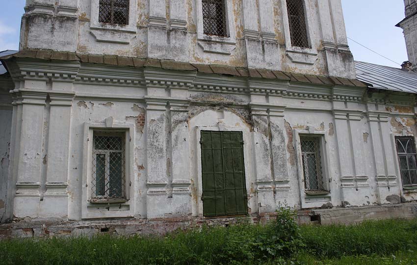 Церковь Усекновения главы Иоанна Предтечи, Николо-Молокша (Большесельский район, Ярославская область). архитектурные детали