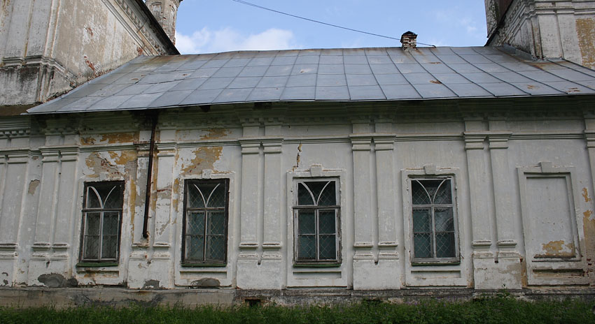 Церковь Усекновения главы Иоанна Предтечи, Николо-Молокша (Большесельский район, Ярославская область). архитектурные детали