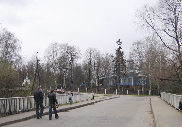 Церковь Екатерины великомученицы на Неглинском кладбище, Петрозаводск (Петрозаводск, город, Республика Карелия). общий вид в ландшафте