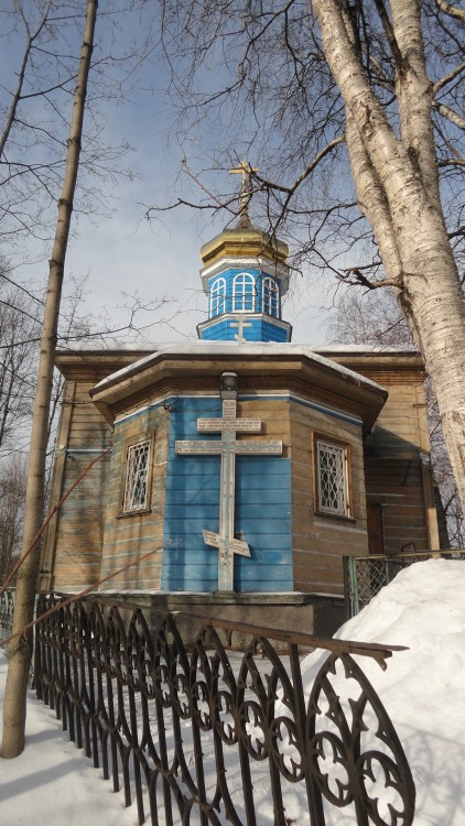 Петрозаводск. Церковь Екатерины. фасады, Общий вид с востока