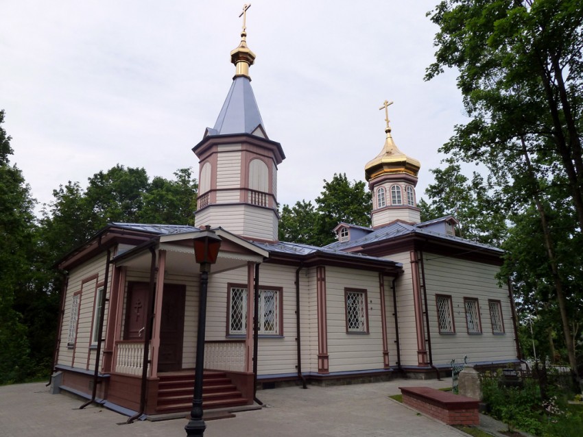 Петрозаводск. Церковь Екатерины. фасады, Восстановленная после пожара 2012 года Екатерининская церковь