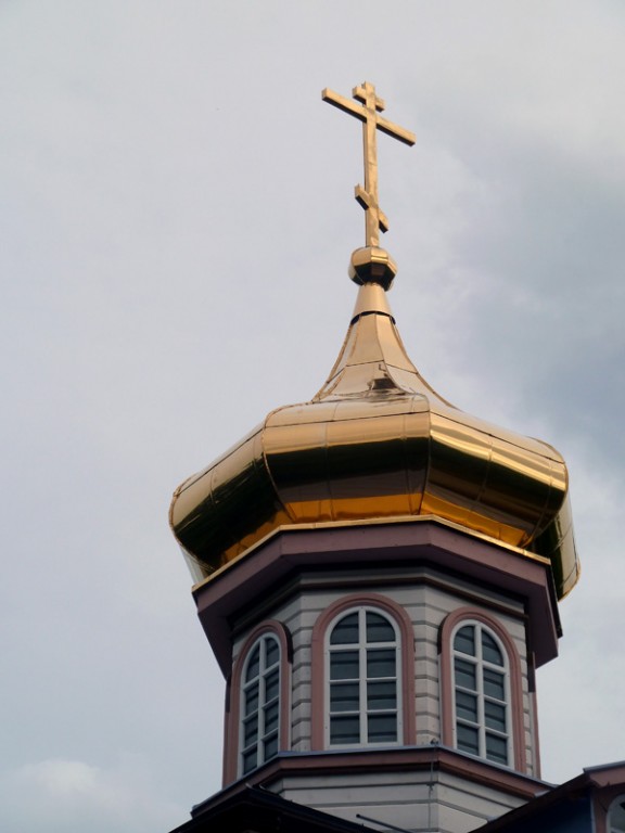 Церковь Екатерины великомученицы на Неглинском кладбище, Петрозаводск (Петрозаводск, город, Республика Карелия). архитектурные детали, Завершение основного объема  Екатерининской церкви