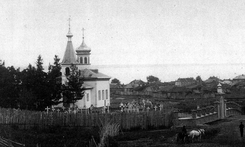 Церковь Екатерины великомученицы на Неглинском кладбище, Петрозаводск (Петрозаводск, город, Республика Карелия). архивная фотография, Фото с сайта teabitedox.tumblr.com