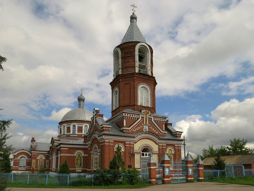 Церковь Троицы Живоначальной, Троица (Спасский район, Рязанская область). фасады