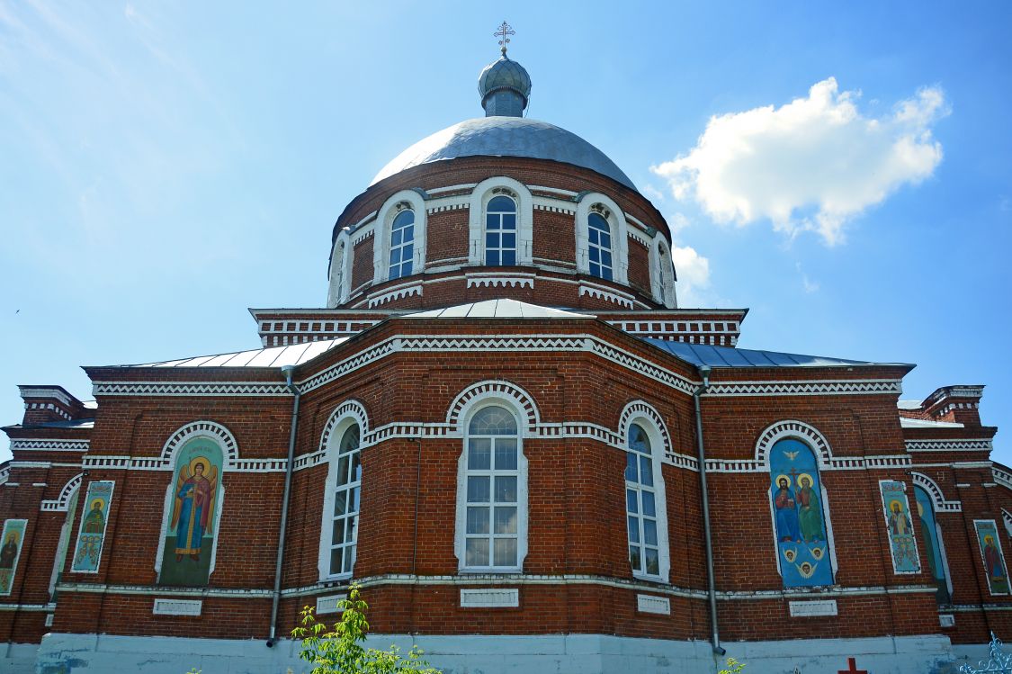 Церковь Троицы Живоначальной, Троица (Спасский район, Рязанская область). фасады