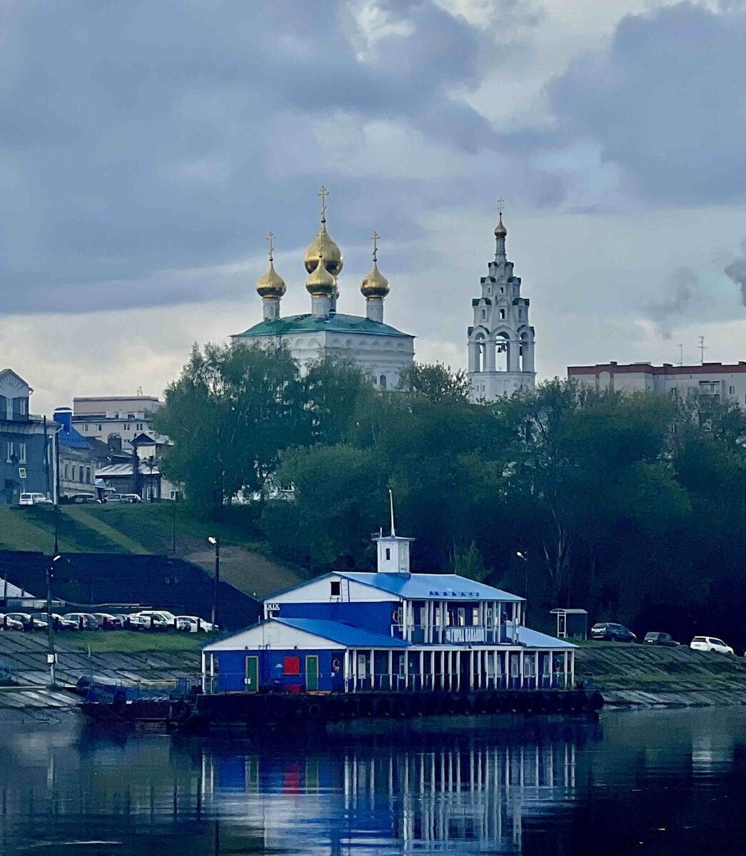 Павлово. Церковь Воскресения Христова. дополнительная информация, Вид с реки