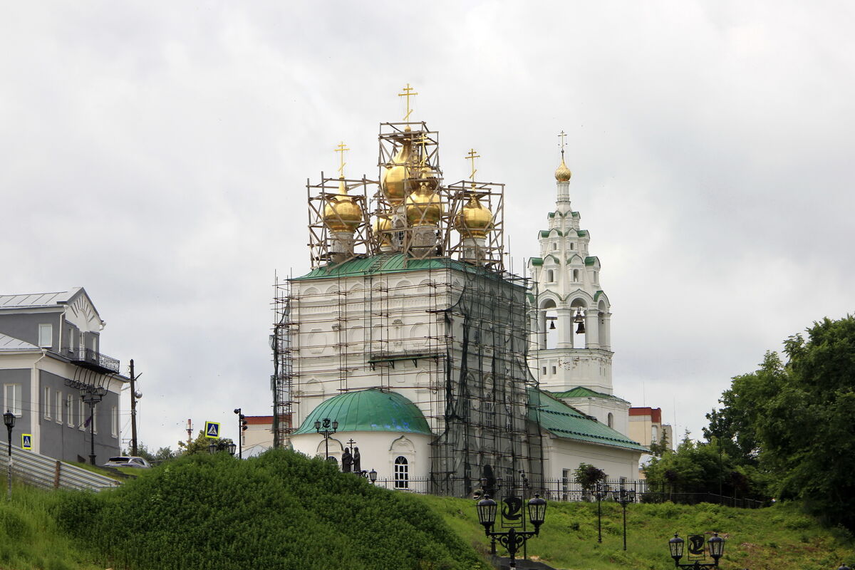 Церковь Воскресения Христова, Павлово (Павловский район, Нижегородская область). фасады
