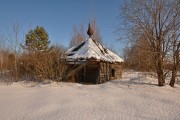 Часовня Михаила Архангела, Вид с юго-запада<br>, Акулово, Клепиковский район, Рязанская область