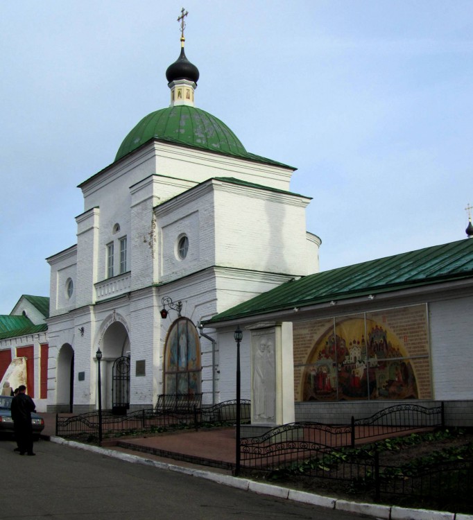 Муром. Спасский мужской монастырь. Церковь Кирилла Белозерского. фасады, вид с юго-запада