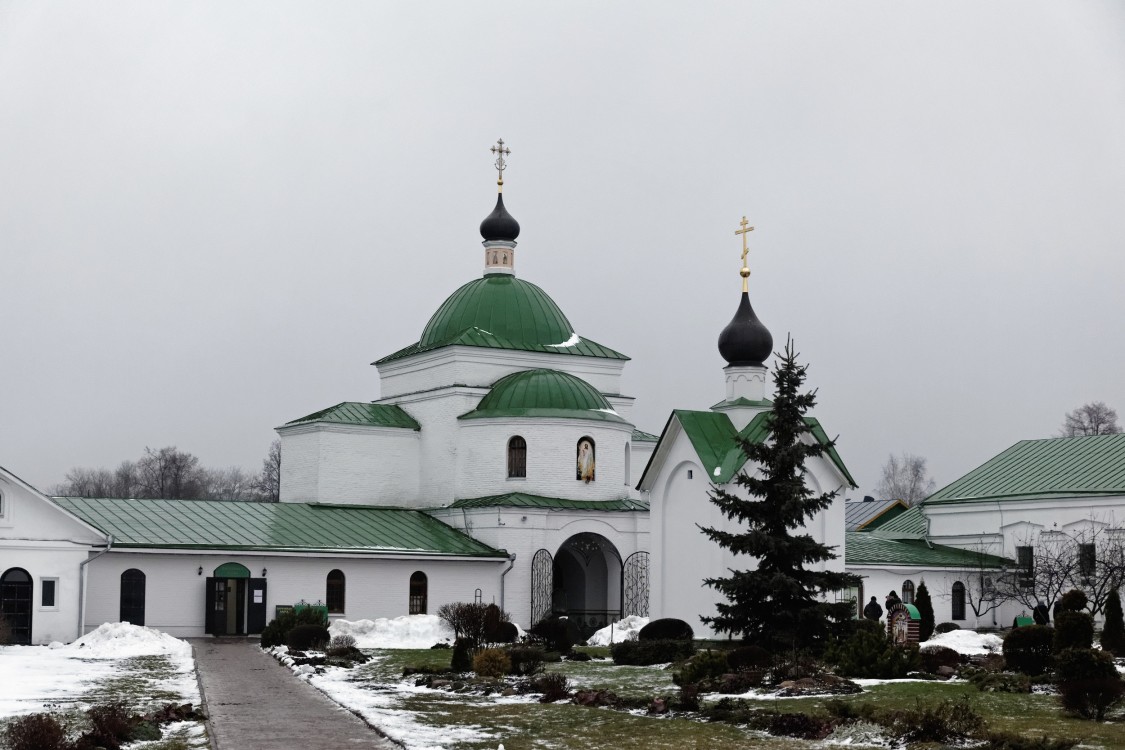 Спасский мужской монастырь. Церковь Кирилла Белозерского, Муром (Муромский район и г. Муром, Владимирская область). общий вид в ландшафте