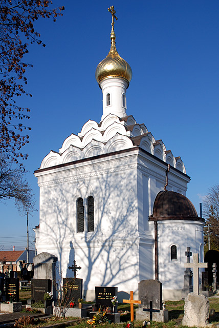Вена. Церковь Лазаря Четверодневного. фасады, Вид с юга