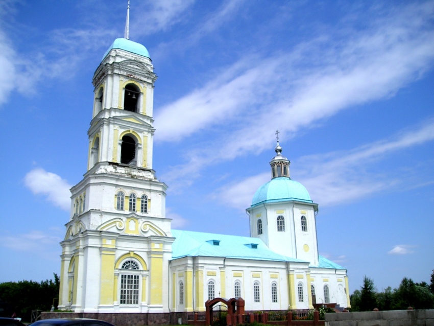 Николо-Берёзовка. Церковь Николая Чудотворца. фасады