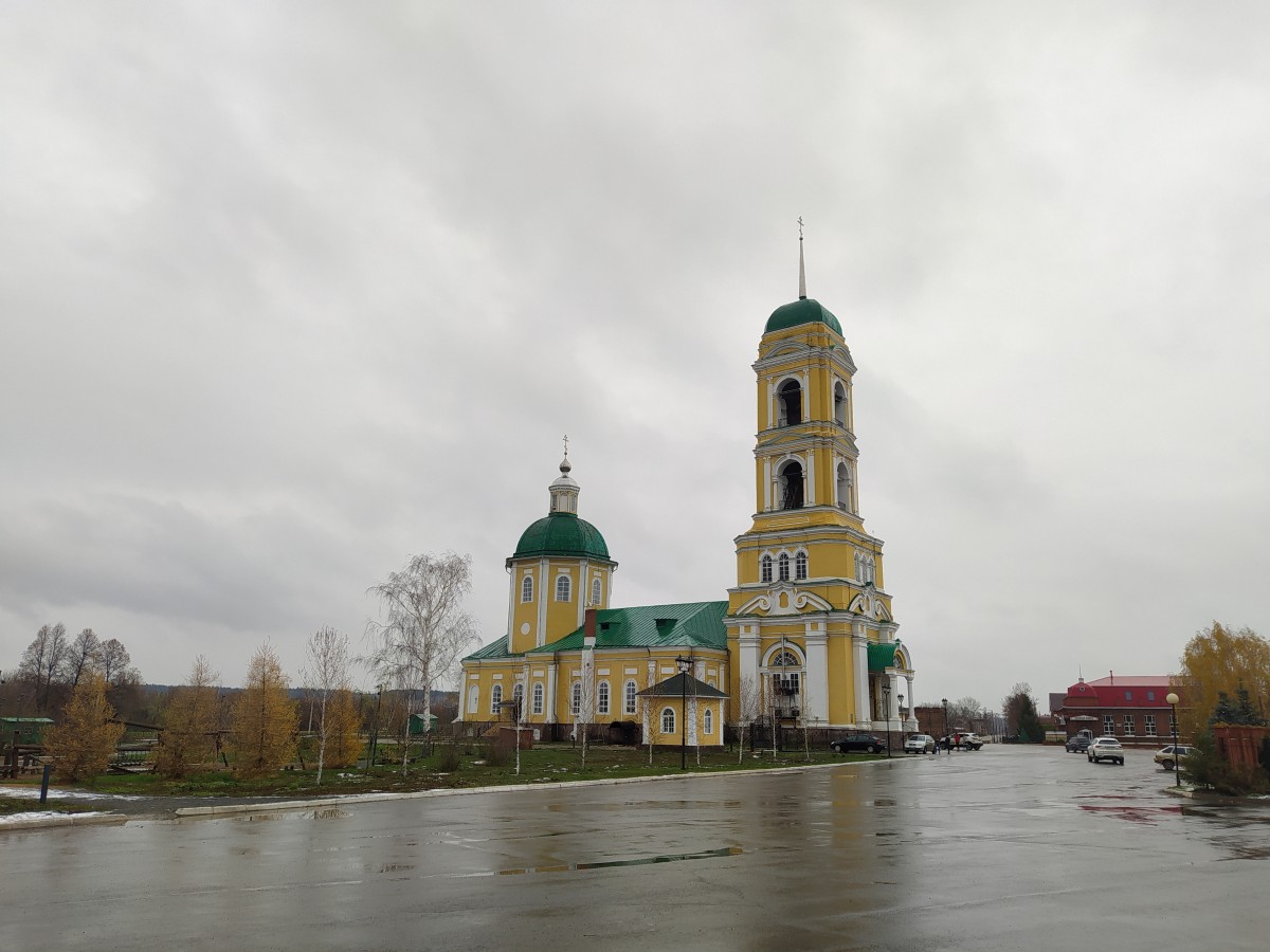 Николо-Берёзовка. Церковь Николая Чудотворца. фасады