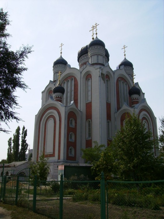 Воронеж. Церковь Всех Святых, в земле Российской просиявших. фасады