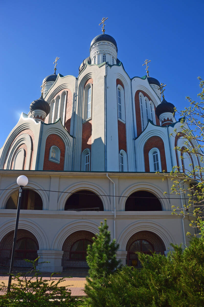 Церковь Всех Святых, в земле Российской просиявших, Воронеж (Воронеж, город, Воронежская область). архитектурные детали