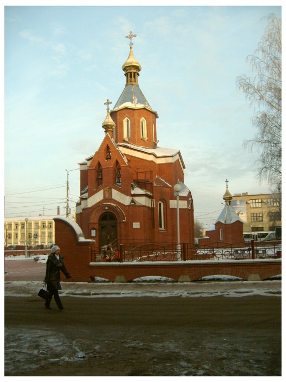 Церковь Илии Пророка, Вятка (Киров) (Вятка (Киров), город, Кировская область). общий вид в ландшафте