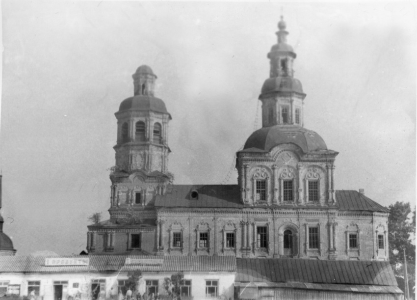 Церковь Николая Чудотворца, Истобенск (Оричевский район, Кировская область). архивная фотография, фото из личного архива