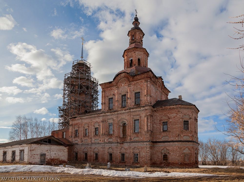 Истобенск. Церковь Николая Чудотворца. фасады