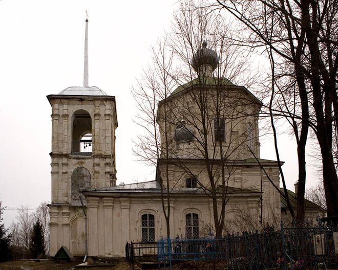 Опоки. Церковь Благовещения Пресвятой Богородицы. фасады, Южный фасад