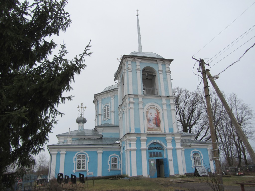 Церковь Благовещения Пресвятой Богородицы, Опоки (Порховский район, Псковская область). фасады