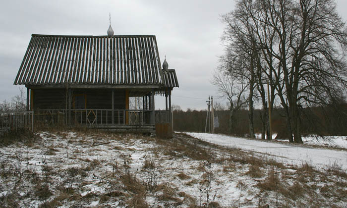 Неизвестная часовня, Звад (Шимский район, Новгородская область). фасады