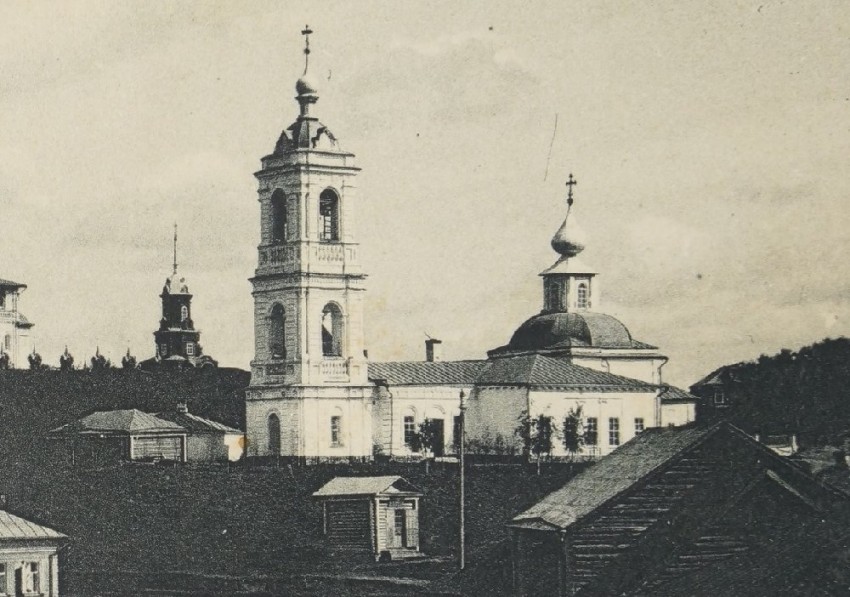 Волоколамск. Церковь Рождества Христова. архивная фотография, Фото 1910-1912 гг.