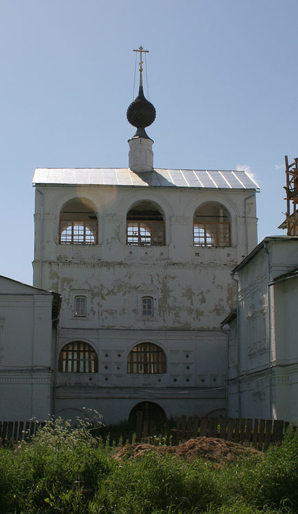 Воскресенский монастырь. Церковь Марии Египетской в звоннице, Углич (Угличский район, Ярославская область). фасады