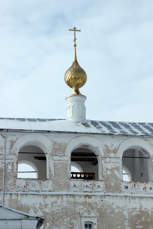 Воскресенский монастырь. Церковь Марии Египетской в звоннице, Углич (Угличский район, Ярославская область). архитектурные детали