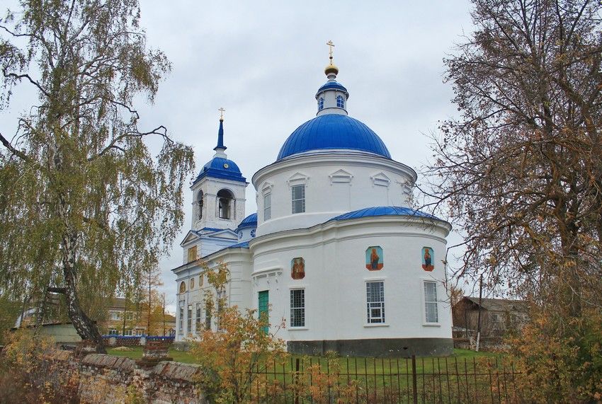 Церковь Троицы Живоначальной, Архангельское (Шатковский район, Нижегородская область). фасады