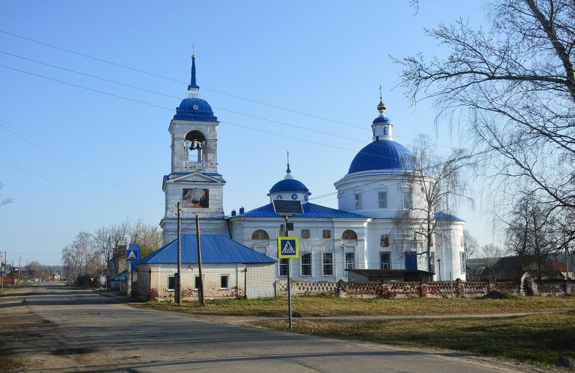 Церковь Троицы Живоначальной, Архангельское (Шатковский район, Нижегородская область). фасады