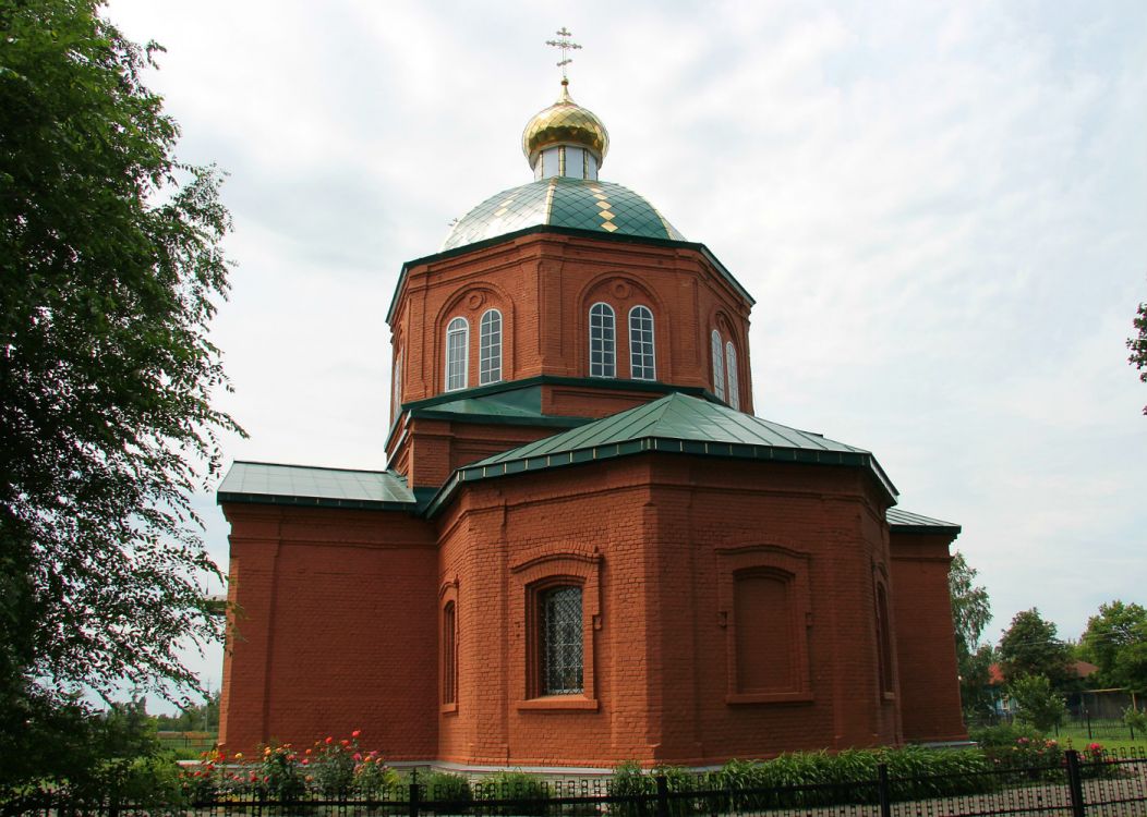 Шишовка. Церковь Николая Чудотворца. фасады