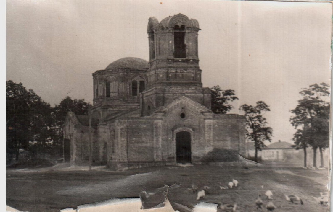 Шишовка. Церковь Николая Чудотворца. архивная фотография, Фото 1960-х годов из приходского архива