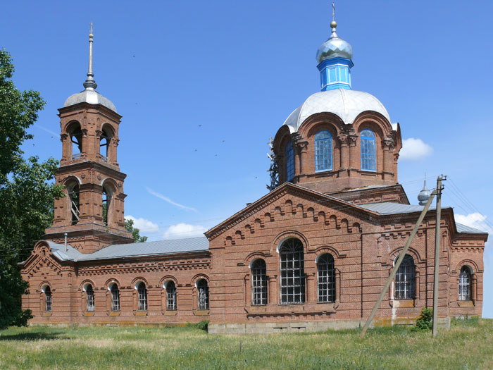 Церковь Сретения Господня, Мечётка (Бобровский район, Воронежская область). фасады