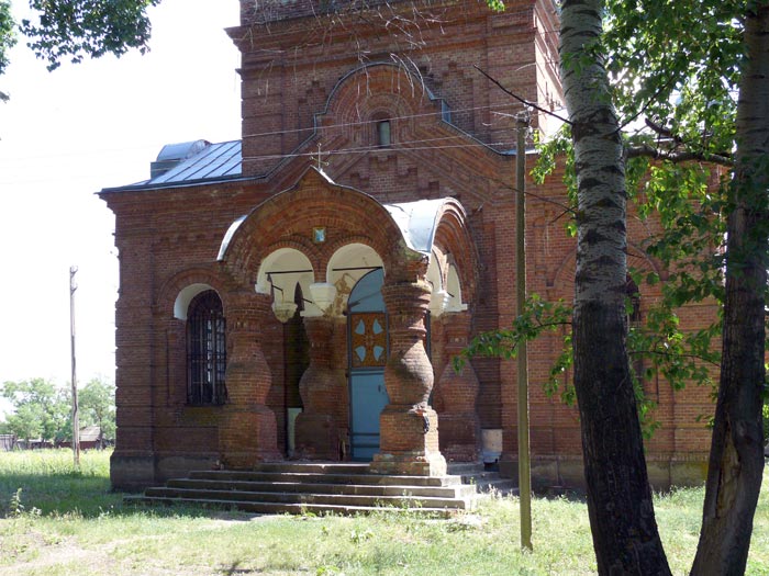 Церковь Сретения Господня, Мечётка (Бобровский район, Воронежская область). архитектурные детали