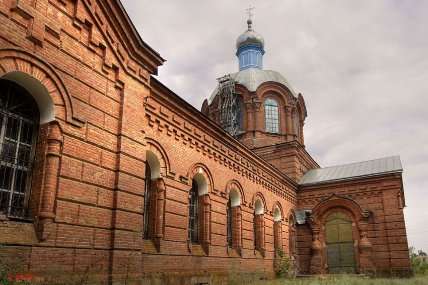 Церковь Сретения Господня, Мечётка (Бобровский район, Воронежская область). архитектурные детали