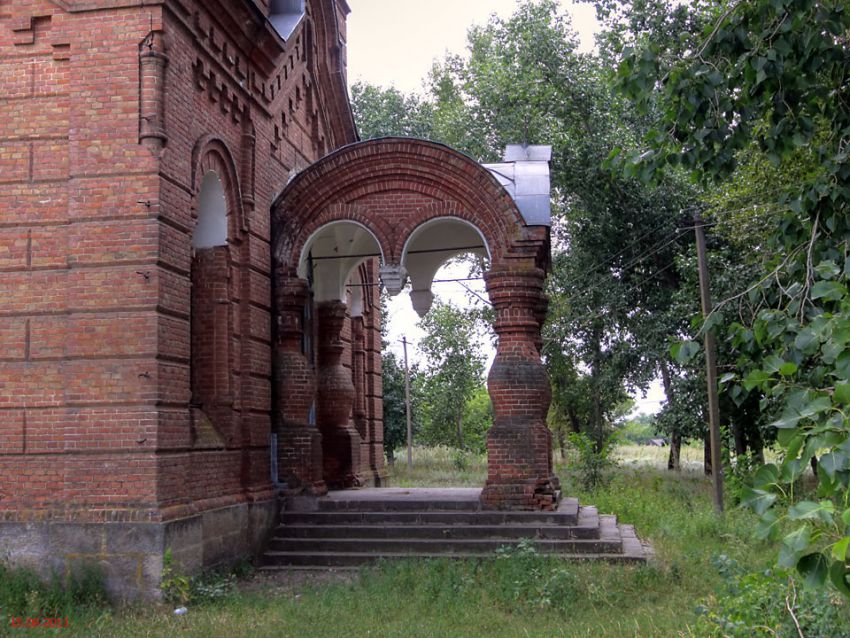 Церковь Сретения Господня, Мечётка (Бобровский район, Воронежская область). архитектурные детали